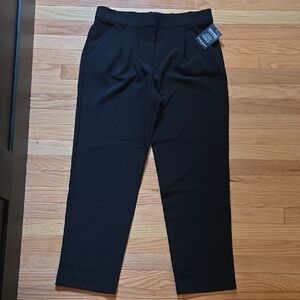 Boston Proper Black Straight Leg Trousers
